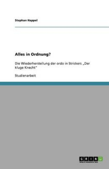 Picture of Alles in Ordnung?