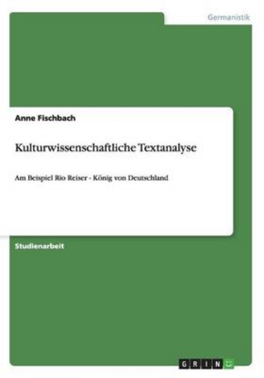 Picture of Kulturwissenschaftliche Textanalyse
