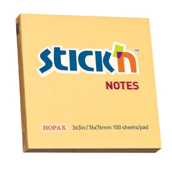 Picture of Adhesive Notes: 76mm X 76mm Pastel Orange Each