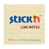 Picture of Adhesive Pads With Lines 76mm x 76mm Yellow Each
