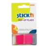 Picture of Adhesive Pop-Up Flags: 45mm X 25mm Neon Magenta Ea