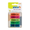 Picture of Adhesive Pop-Up Flags Printed: Sign Here Assorted