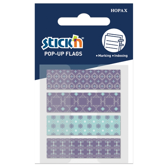 Picture of Adhesive Pop-Up Patterns 45mm x 12mm Navy Blue Eac