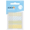 Picture of Adhesive Pop-Up Patterns 45mm x 12mm Metallic Each