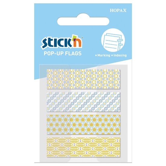 Picture of Adhesive Pop-Up Patterns 45mm x 12mm Metallic Each