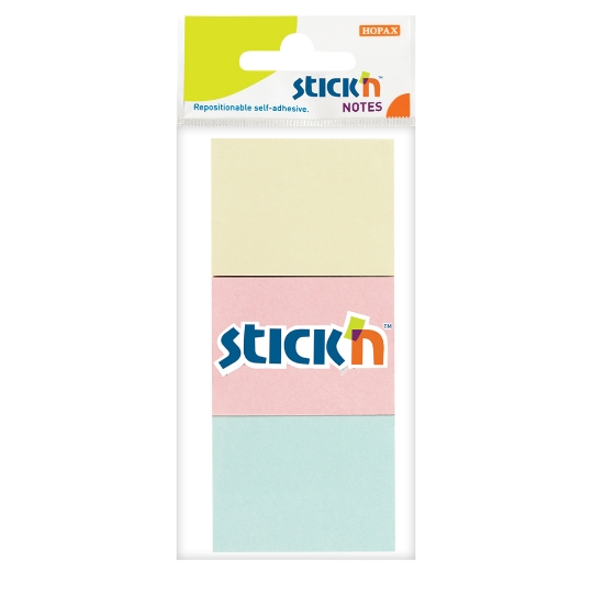 Picture of Adhesive Notes: 38mm X 50mm Pastel Assorted Each