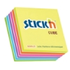 Picture of Adhesive Cubes: 76mm X 76mm Neon Stripe 400 Sheets