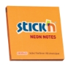 Picture of Adhesive Notes: 76mm X 76mm Neon Orange Pkt-12