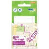 Picture of Adhesive Notes: 76mm X 51mm Clear Notes Pkt-6