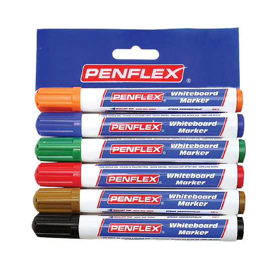 Picture of Penflex Whiteboard Marker WB15 6-Pkt