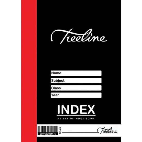 Picture of Book Index: A4 144 Pages Quarter Bound Cut Flush E