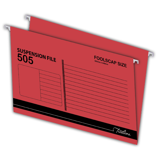 Picture of Suspension Files: Foolscap 505 Red Box-25