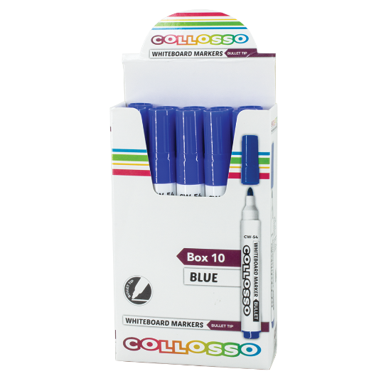 Picture of Collosso Whiteboard Markers Bullet Point Blue Box-