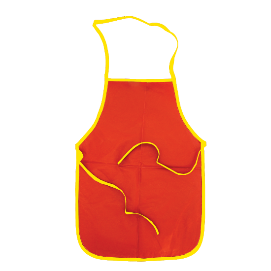 Picture of Kiddie Apron PVC Red Pkt-6