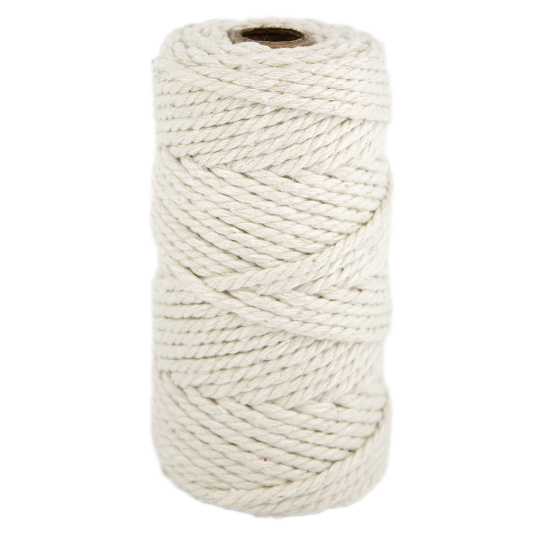 Picture of Twine: Cotton Twine 100 Gram 2mm Beige