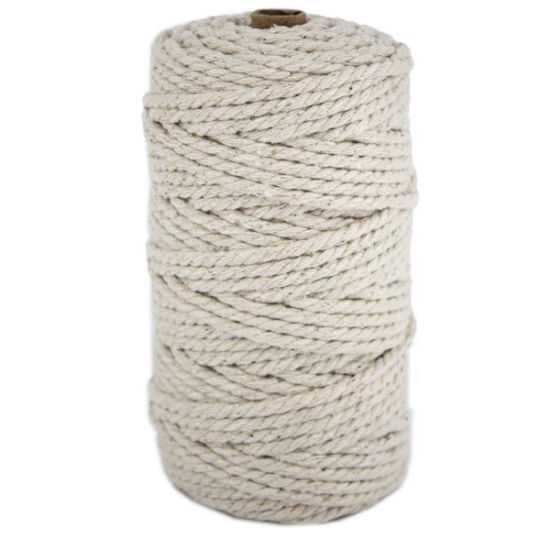 Picture of Twine: Cotton Twine 500 Gram 4mm Beige