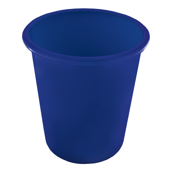 Picture of Waste Bins: 7 Litre Round Blue