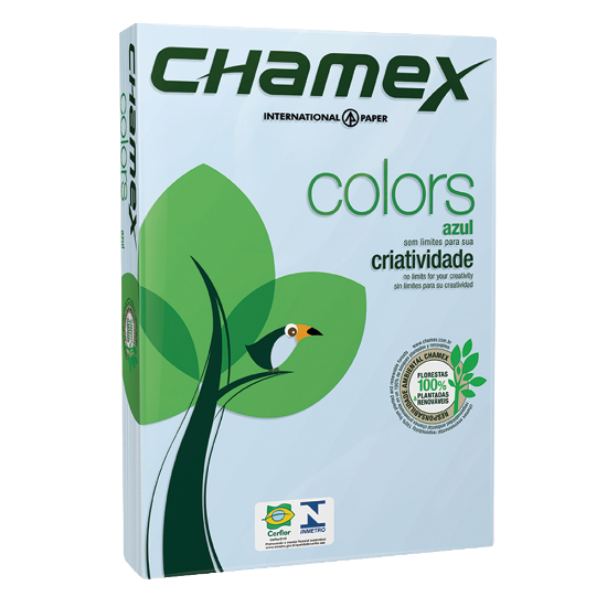 Picture of Paper Chamex Tinted Paper Colour Blue Each