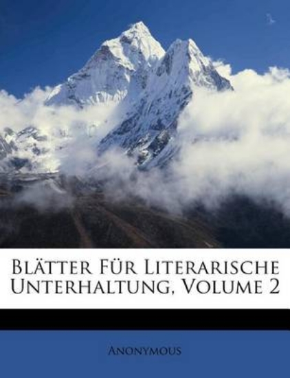 Picture of Blatter Fur Literarische Unterhaltung