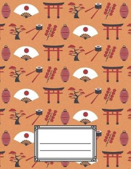 Picture of Torii, Fan & Sushi Genkouyoushi Kanji, Hiragana &