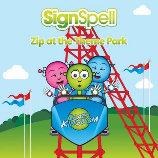 Picture of Zip at the Theme Park