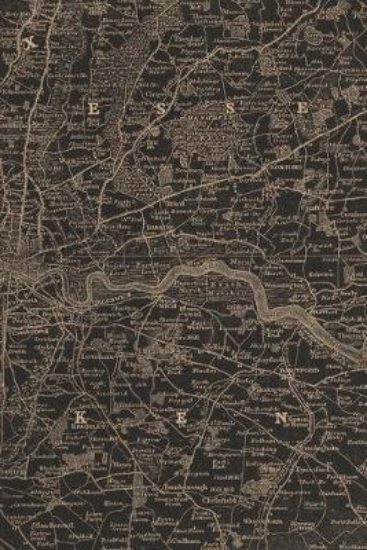 Picture of 1836 Map of London - A Poetose Notebook / Journal