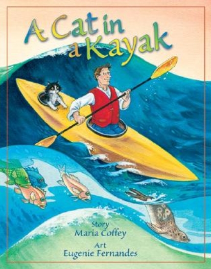 Picture of A Cat in a Kayak