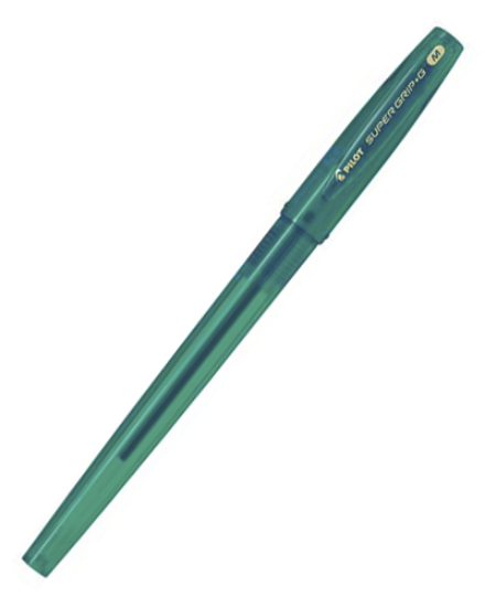 Picture of Super Grip G Medium Point Peacock Green Box-12