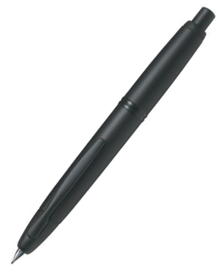 Picture of Capless Matt Black Fountain Pen Extra Fine Nib Eac