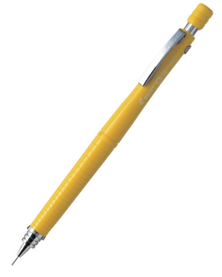 Picture of 0.3mm Technical Clutch Pencil Yellow Barrel  Box-1