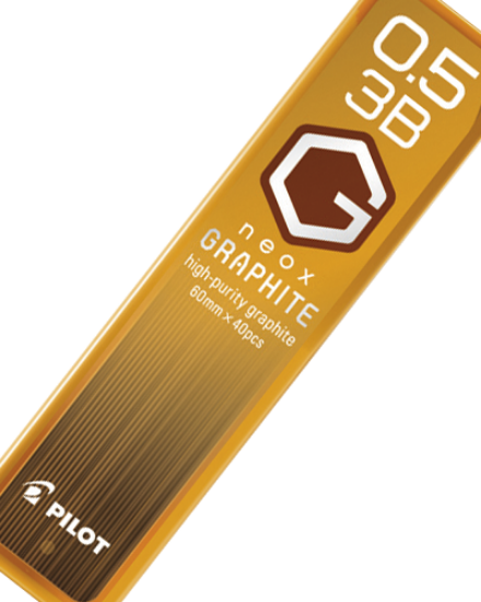Picture of Neox Graphite Lead 0.5mm 3B 40PCS Each