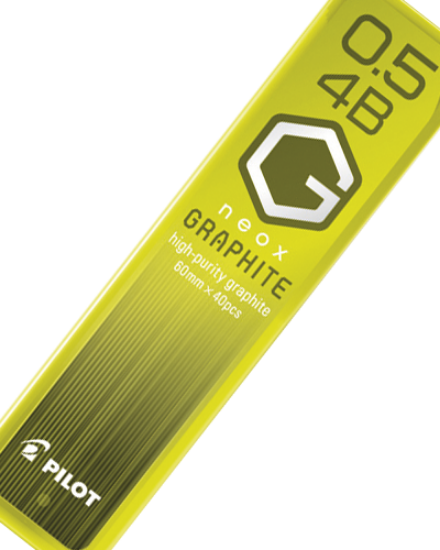 Picture of Neox Graphite Lead 0.5mm 4B 40PCS Box-10