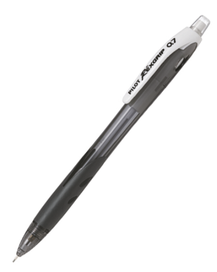 Picture of Rexgrip Clutch Pencil 0.7mm Clear Black Each