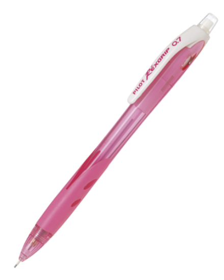 Picture of Rexgrip Clutch Pencil 0.7mm Clear Pink Each