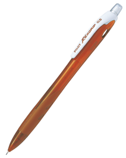 Picture of Rexgrip Clutch Pencil 0.5mm Orange Barrel Each