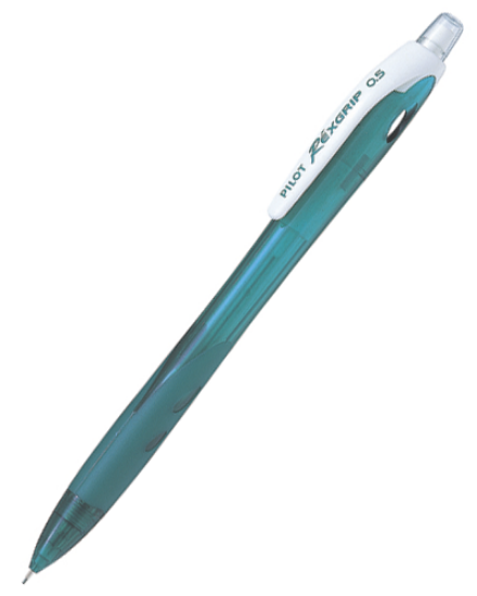 Picture of Rexgrip Clutch Pencil 0.5mm Peacock Green Barrel E