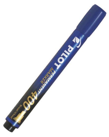 Picture of Super Colour Permanent Marker Chisel Point Black B