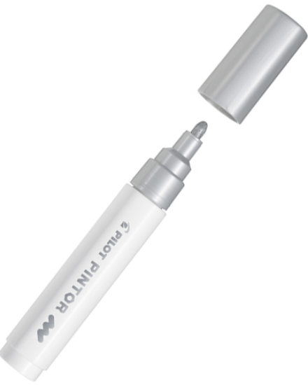 Picture of Pintor Marker Medium Point Silver Each