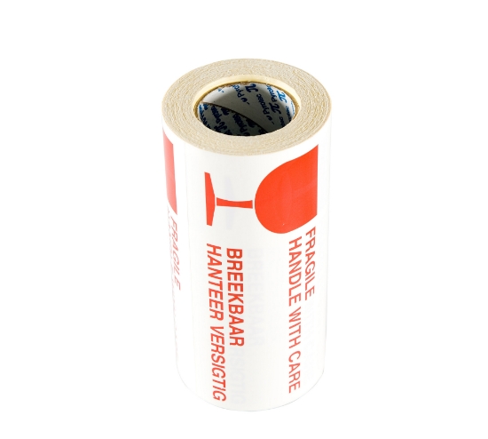 Picture of Tower Labels - Fragile White Rolls 250's